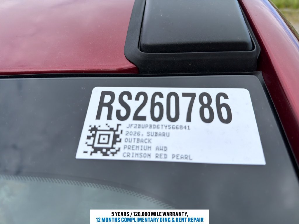New 2026 Subaru Outback Premium AWD/4WD image 12
