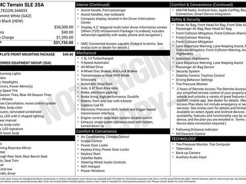 Used 2024 GMC Terrain SLE image 40