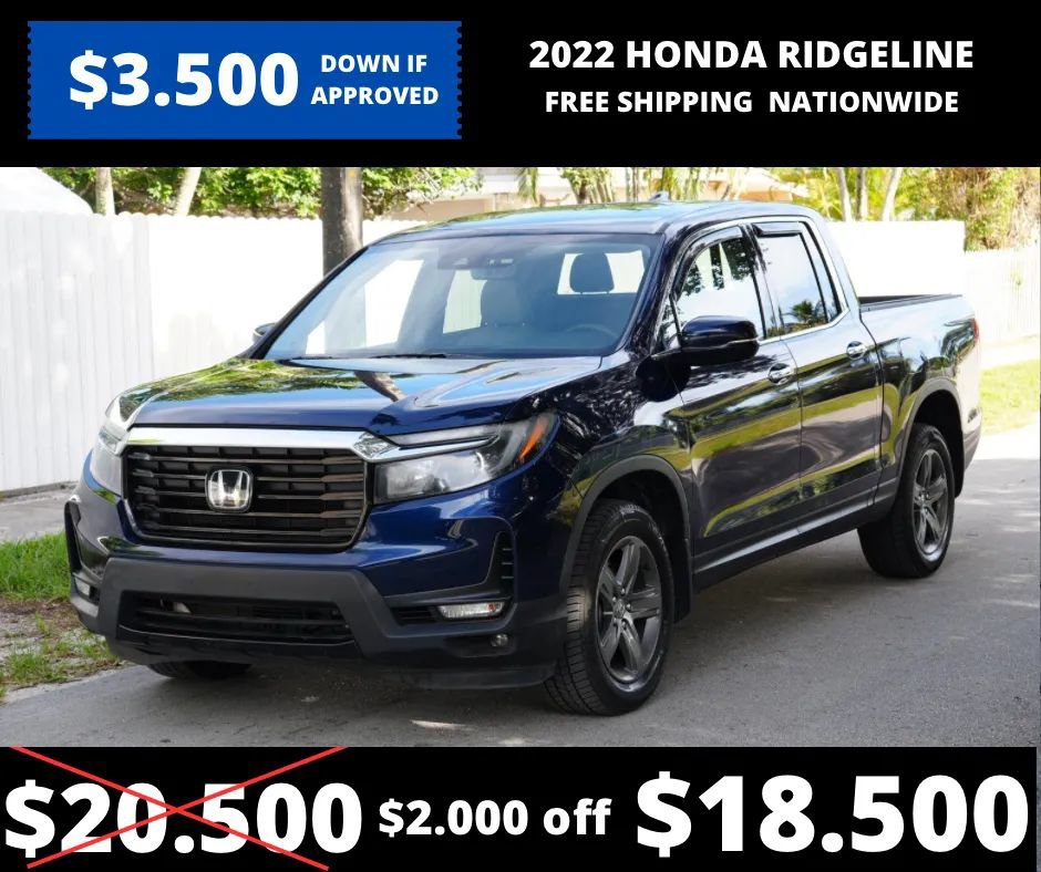 Used 2022 Honda Ridgeline RTL-E image 1