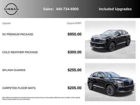 New 2026 Nissan Kicks SV w/ SV Premium Package AWD/4WD image 7