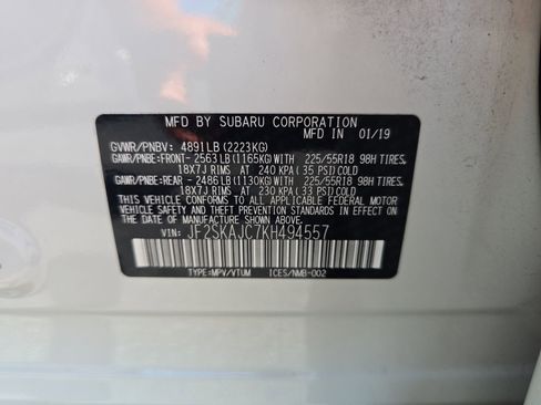 Used 2019 Subaru Forester Sport w/ Popular Package #2 image 31