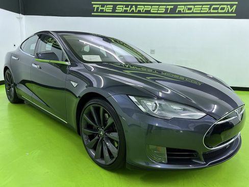 Used 2016 Tesla Model S 85D AWD/4WD image 2