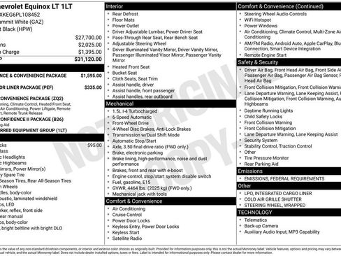 Certified 2023 Chevrolet Equinox LT image 31
