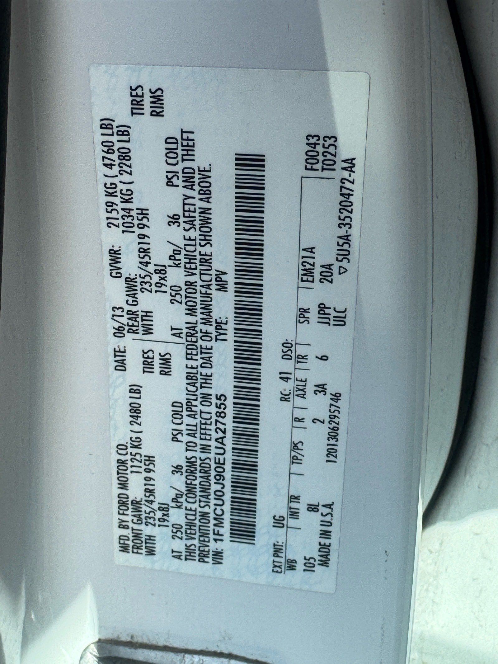 Used 2014 Ford Escape Titanium w/ Equipment Group 401A FWD image 8