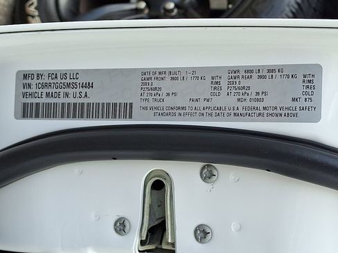 Certified 2021 RAM 1500 Warlock w/ Electronics Group AWD/4WD image 26