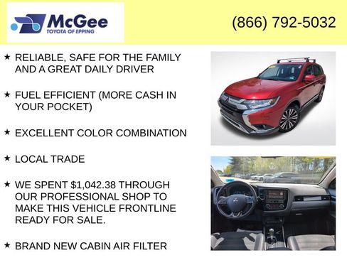Used 2019 Mitsubishi Outlander SE AWD/4WD image 4