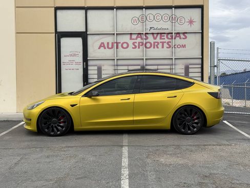 Used 2021 Tesla Model 3 Performance AWD/4WD image 5