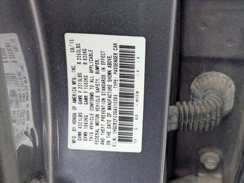 Used 2016 Honda Accord EX image 15
