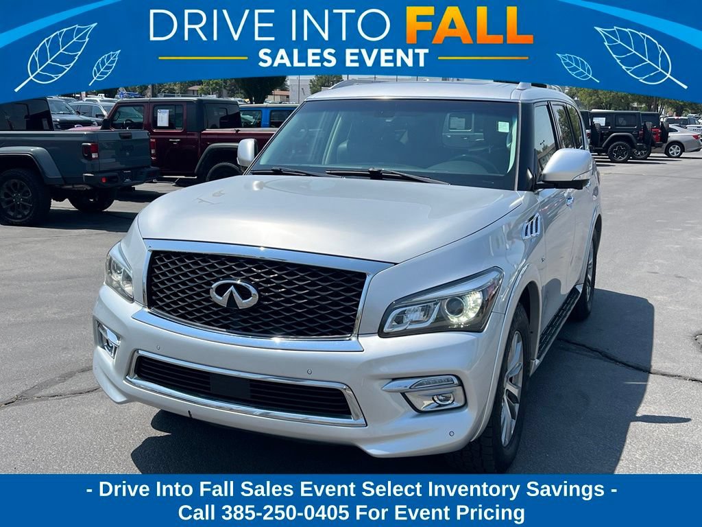 Used 2015 INFINITI QX80 4WD w/ Driver's Assistance Package image 2