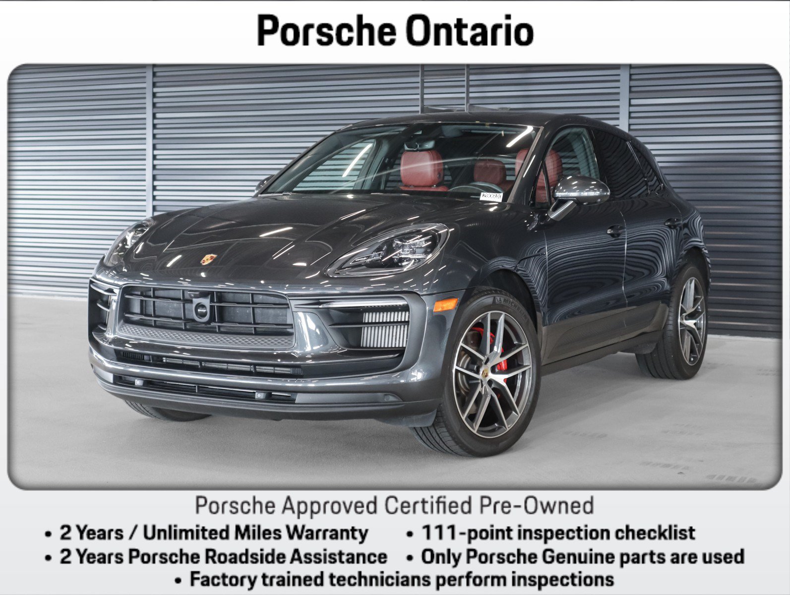 Certified 2024 Porsche Macan S AWD/4WD image 1