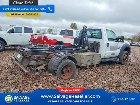 Used 2014 Ford F550 4x4 Regular Cab Super Duty image 4