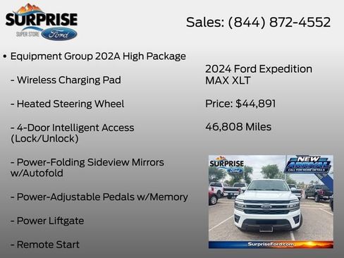 Used 2024 Ford Expedition Max XLT AWD/4WD image 13