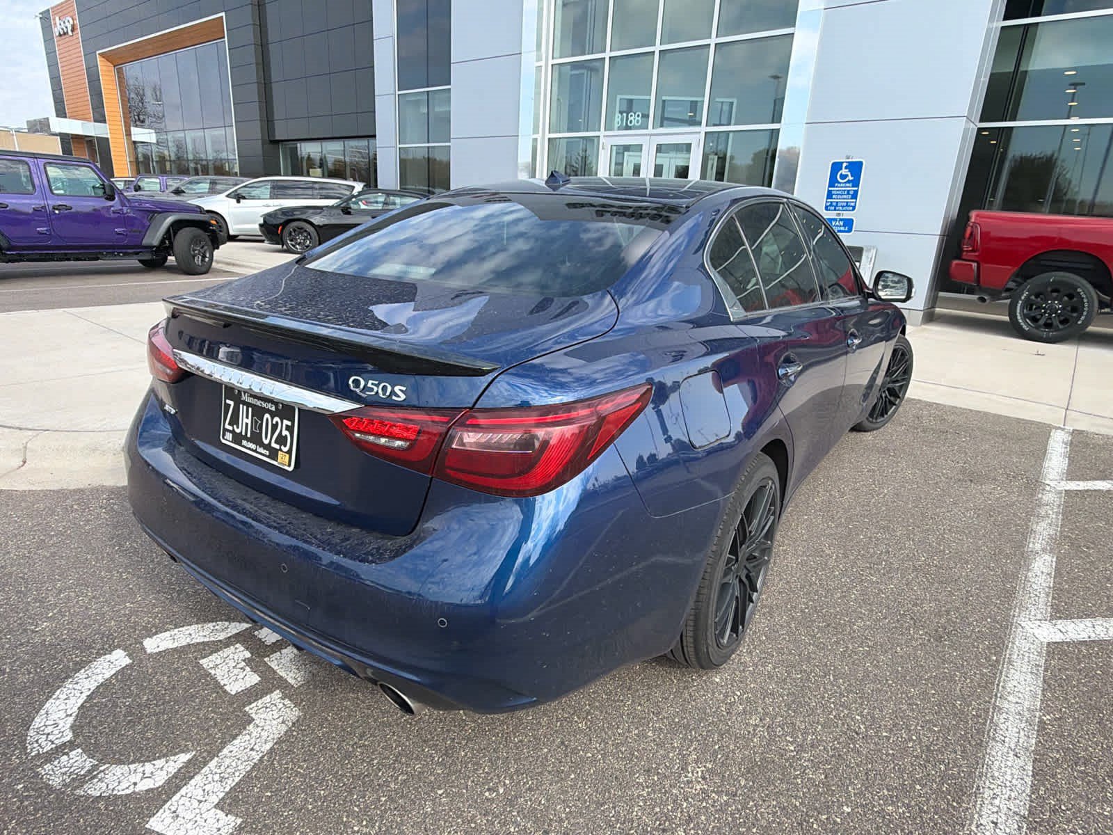 Used 2020 INFINITI Q50 Sport AWD/4WD image 7