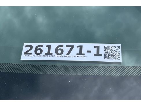 Certified 2022 Honda Accord Sport image 51