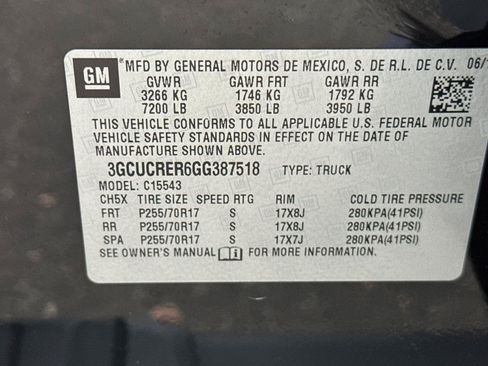 Used 2016 Chevrolet Silverado 1500 LT w/ LT Eassist Package RWD image 30