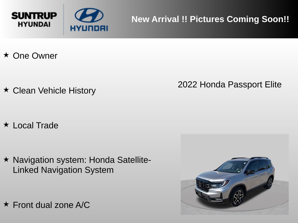 Used 2022 Honda Passport Elite image 5