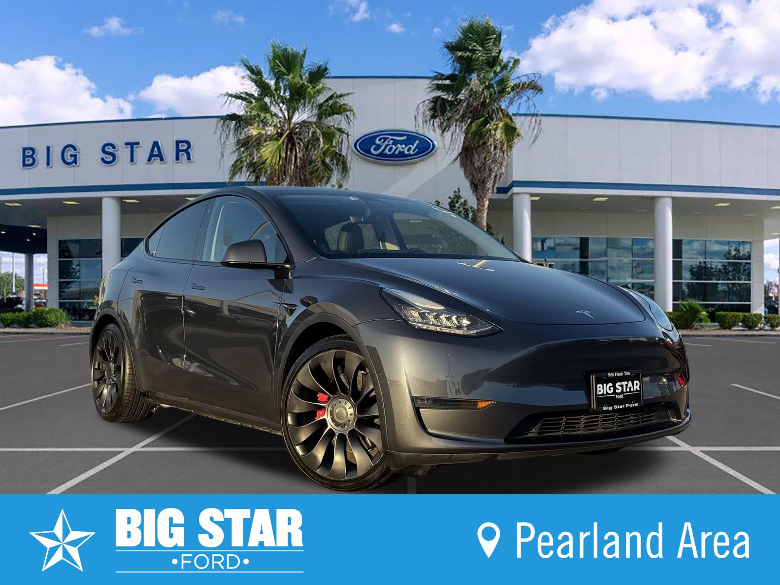 Used 2020 Tesla Model Y Long Range AWD/4WD image 1