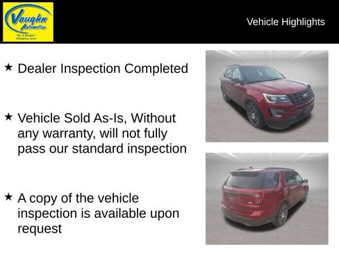 Used 2017 Ford Explorer Sport AWD/4WD image 2