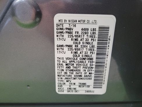 Used 2016 Nissan Rogue S image 33