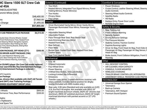 Used 2018 GMC Sierra 1500 SLT AWD/4WD image 7