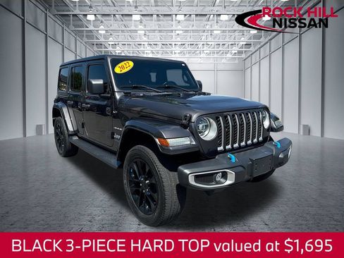 Used 2022 Jeep Wrangler Unlimited Sahara w/ Cold Weather Group AWD/4WD image 1