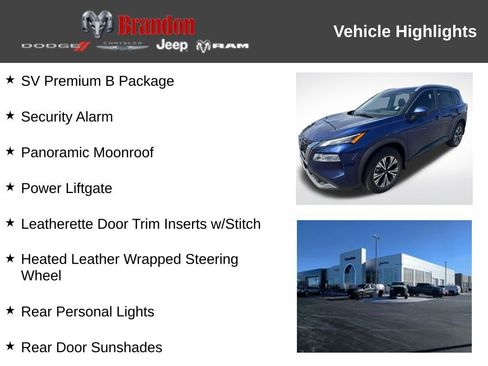 Used 2023 Nissan Rogue SV w/ SV Premium B Package image 3