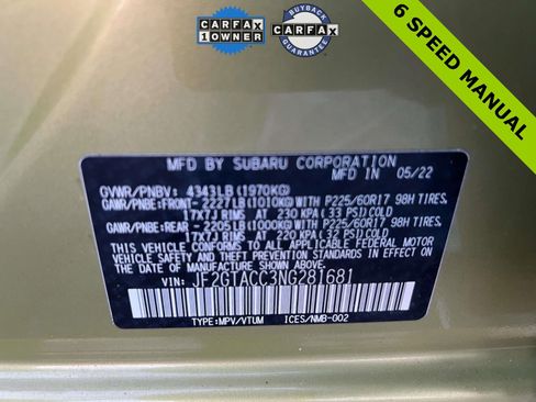 Used 2022 Subaru Crosstrek 2.0i Premium image 18