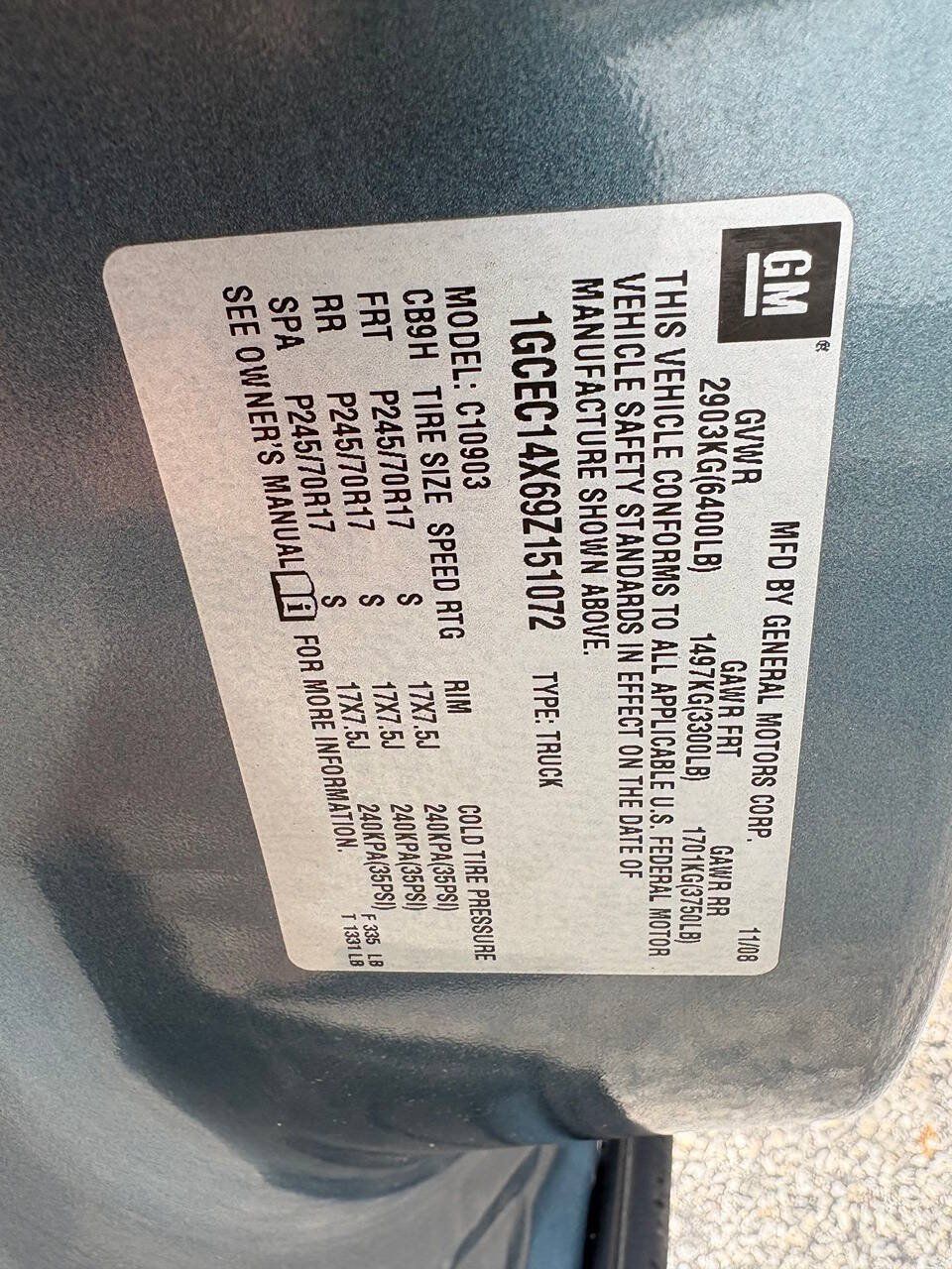 Used 2009 Chevrolet Silverado 1500 W/T RWD image 4