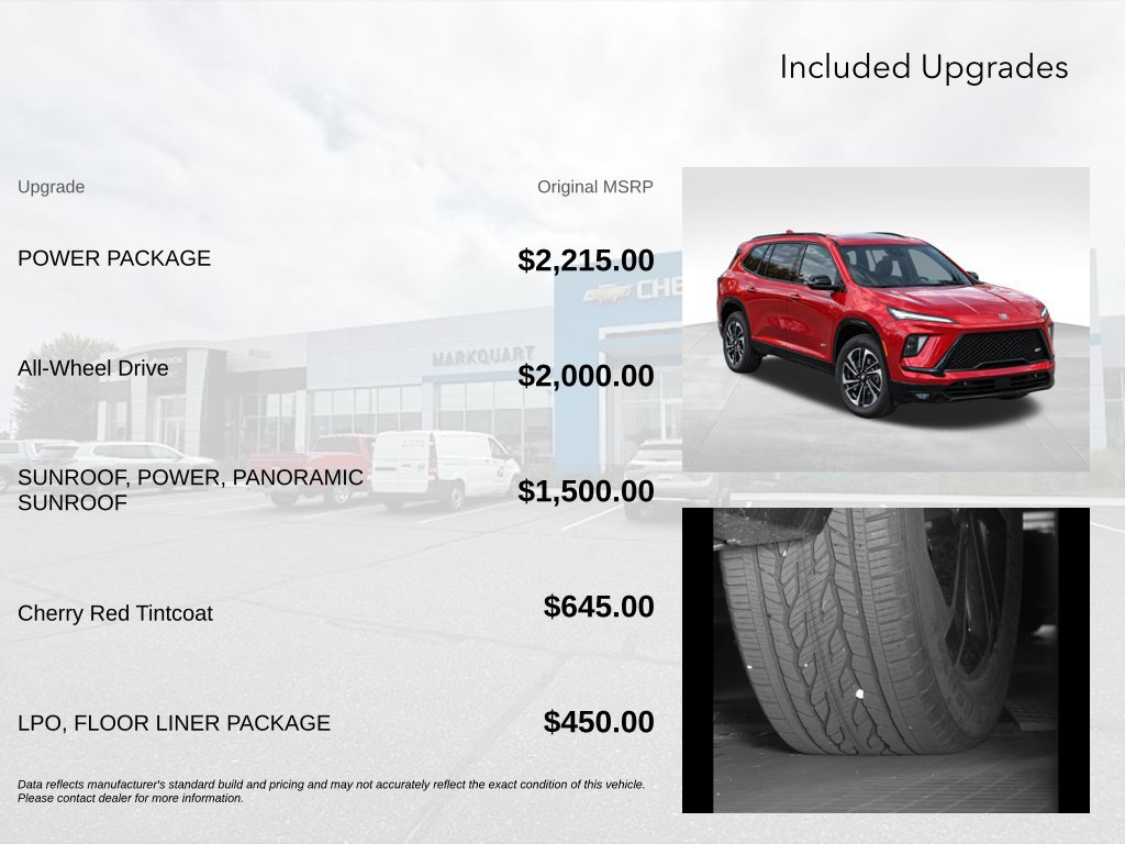 New 2026 Buick Enclave Sport Touring w/ Power Package AWD/4WD image 5