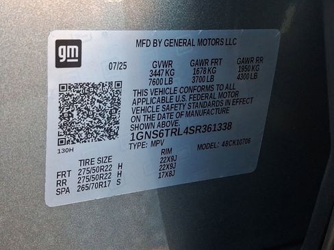 Certified 2025 Chevrolet Tahoe High Country image 19