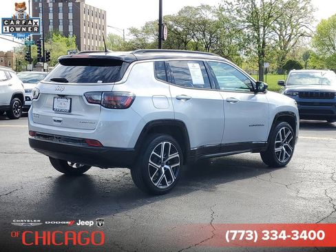 Certified 2025 Jeep Compass Limited w/ Elite Group AWD/4WD image 4