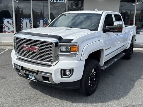 Used 2015 GMC Sierra 3500 Denali w/ Duramax Plus Package AWD/4WD image 1