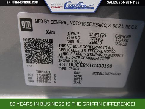 New 2026 GMC Sierra 1500 Elevation w/ Elevation Premium Package AWD/4WD image 29