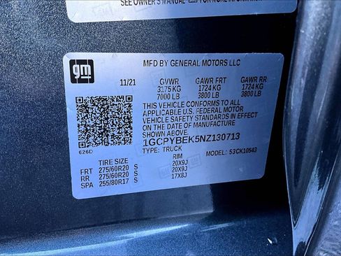 Used 2022 Chevrolet Silverado 1500 Custom image 12