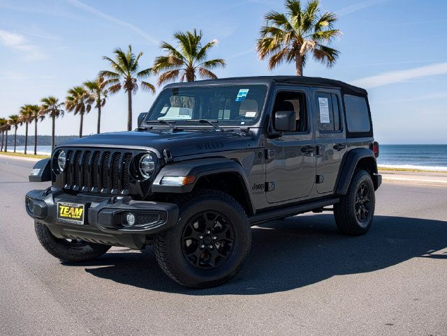 Used 2021 Jeep Wrangler Unlimited Sport AWD/4WD image 2