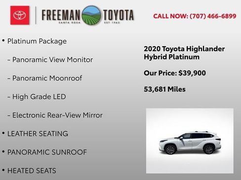 Used 2020 Toyota Highlander Platinum AWD/4WD image 5