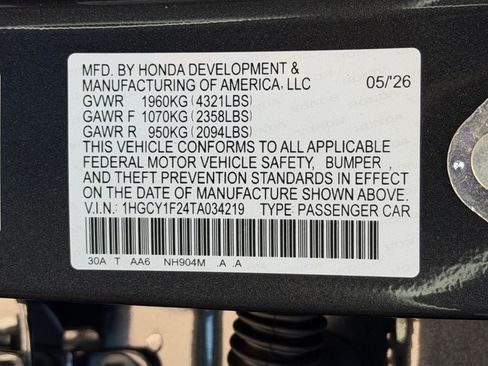 New 2026 Honda Accord LX image 23
