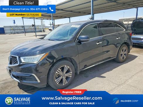 Used 2018 Acura MDX SH-AWD image 1