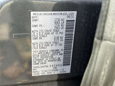 Used 2022 INFINITI QX60 Autograph w/ Cargo Package image 36