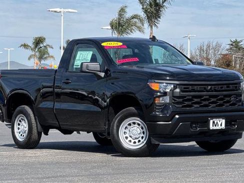 New 2026 Chevrolet Silverado 1500 W/T w/ LPO, Dark Essentials Package RWD image 2