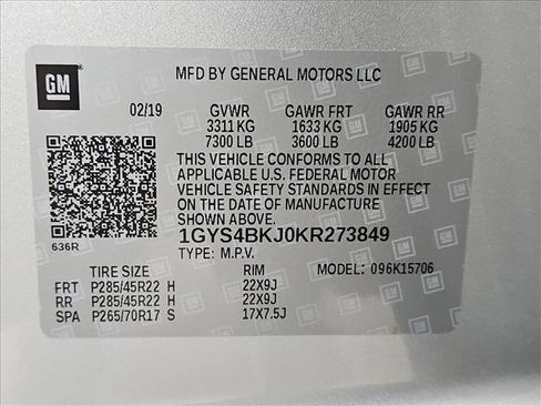 Used 2019 Cadillac Escalade Luxury AWD/4WD image 26