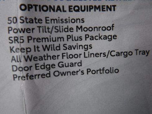 Used 2022 Toyota 4Runner SR5 Premium w/ Moonroof Package image 48