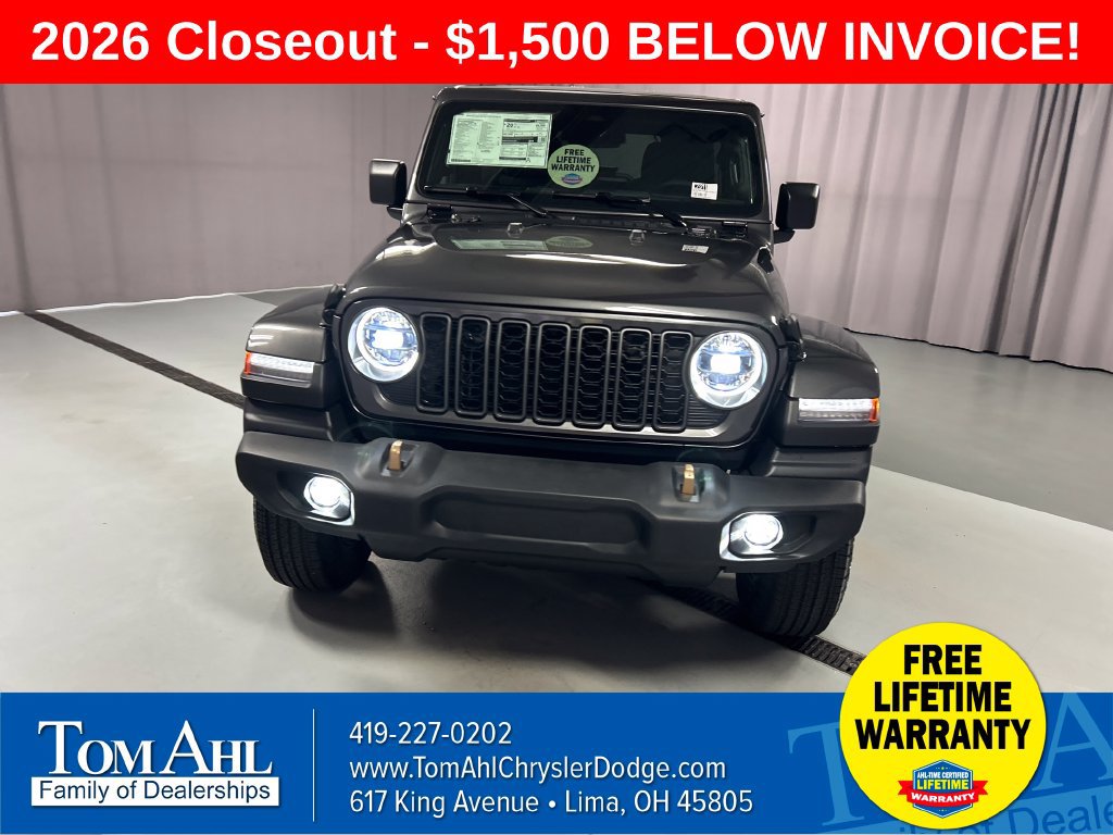 New 2026 Jeep Wrangler Unlimited Sport AWD/4WD image 2