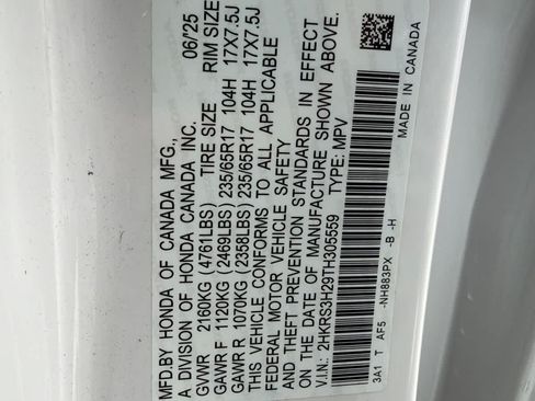Used 2026 Honda CR-V LX image 20
