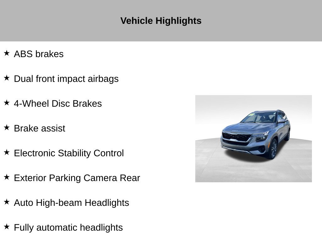 Certified 2023 Kia Seltos S AWD/4WD image 28