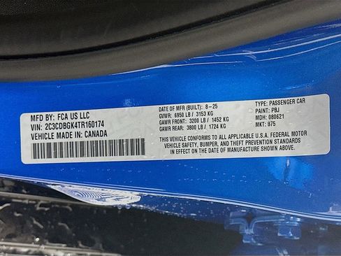 New 2026 Dodge Charger Daytona Scat Pack w/ Track Package AWD/4WD image 19