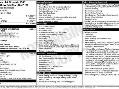 Used 2024 Chevrolet Silverado 1500 Custom AWD/4WD image 6