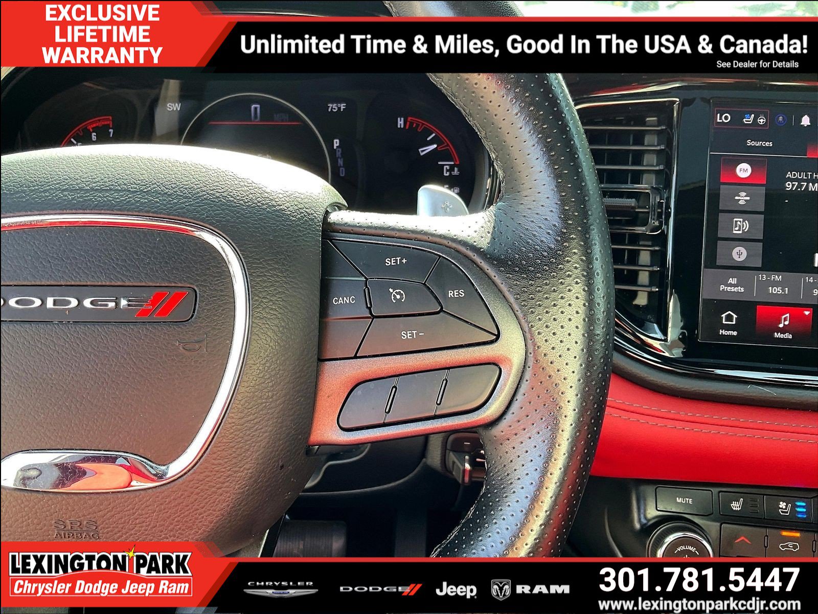 Used 2022 Dodge Durango R/T w/ Blacktop Package AWD/4WD image 12