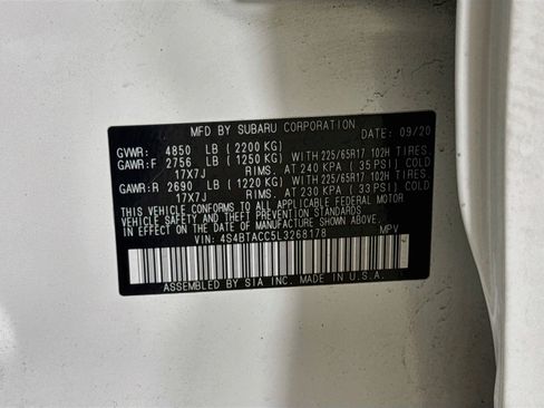 Used 2020 Subaru Outback Premium w/ Popular Package #1 AWD/4WD image 28