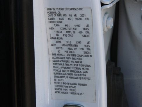 Used 2021 Chevrolet Silverado 2500 W/T w/ WT Fleet Convenience Package image 45